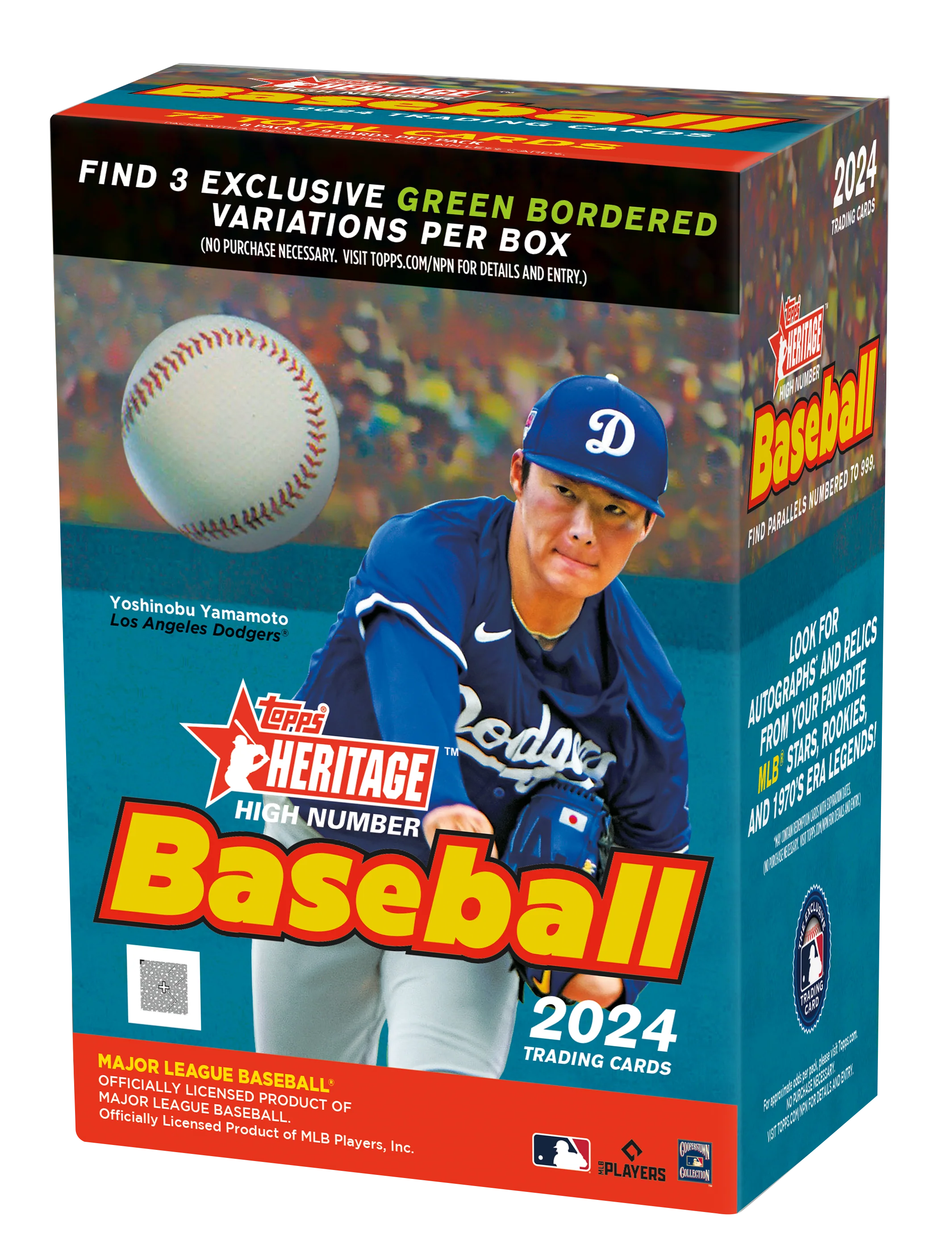 2024 Topps Heritage High Number Baseball Value Box Trading Cards-Sports Replay - Sports Excellence-Sports Replay - Sports Excellence