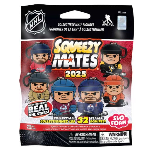 2025 Nhl Squeezymates Mystery Pack-Nhl-Sports Replay - Sports Excellence