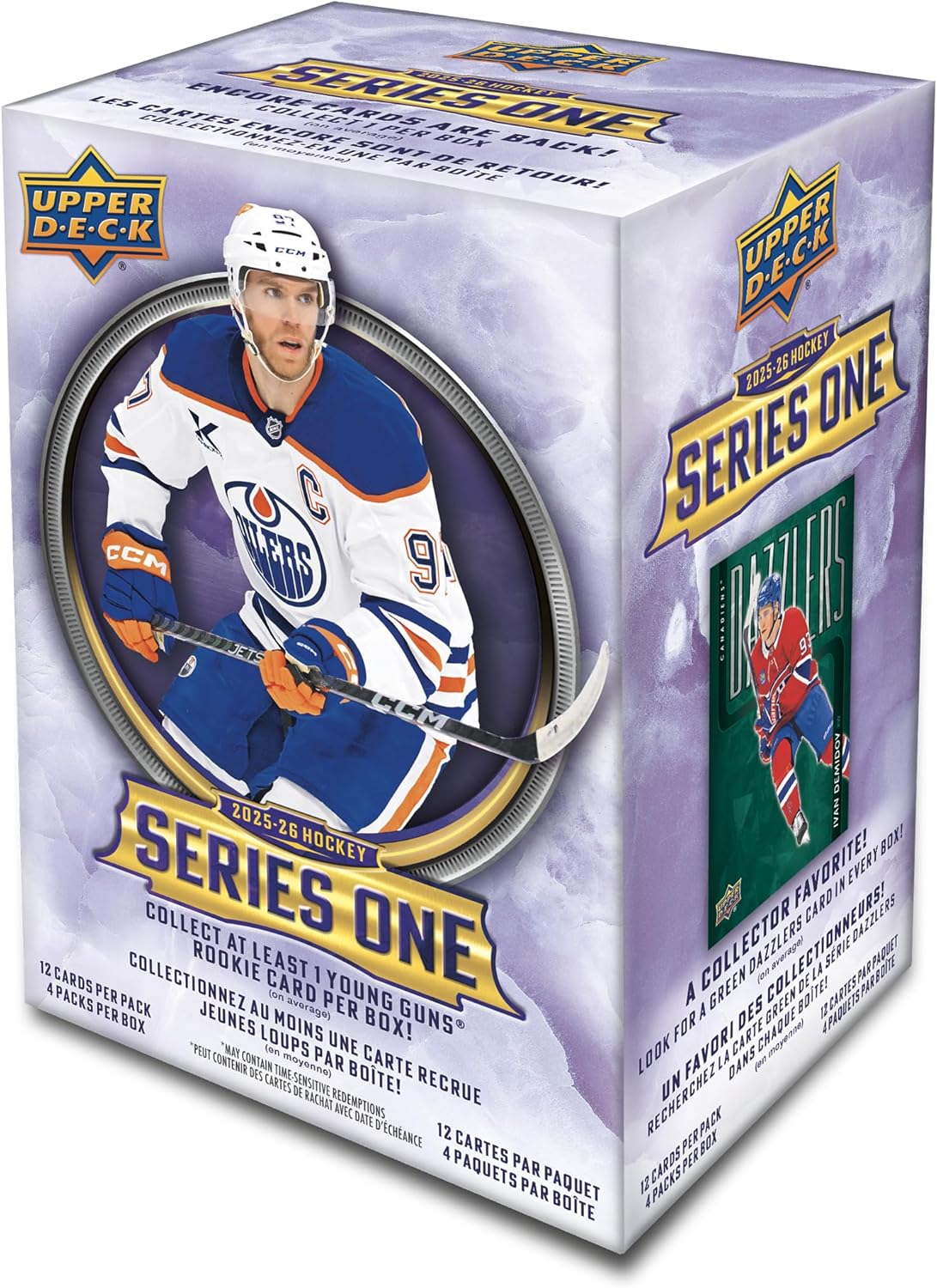 2026 Upper Deck Hockey Series 1 Trading Cards Gravity Feed-Upper Deck-Sports Replay - Sports Excellence
