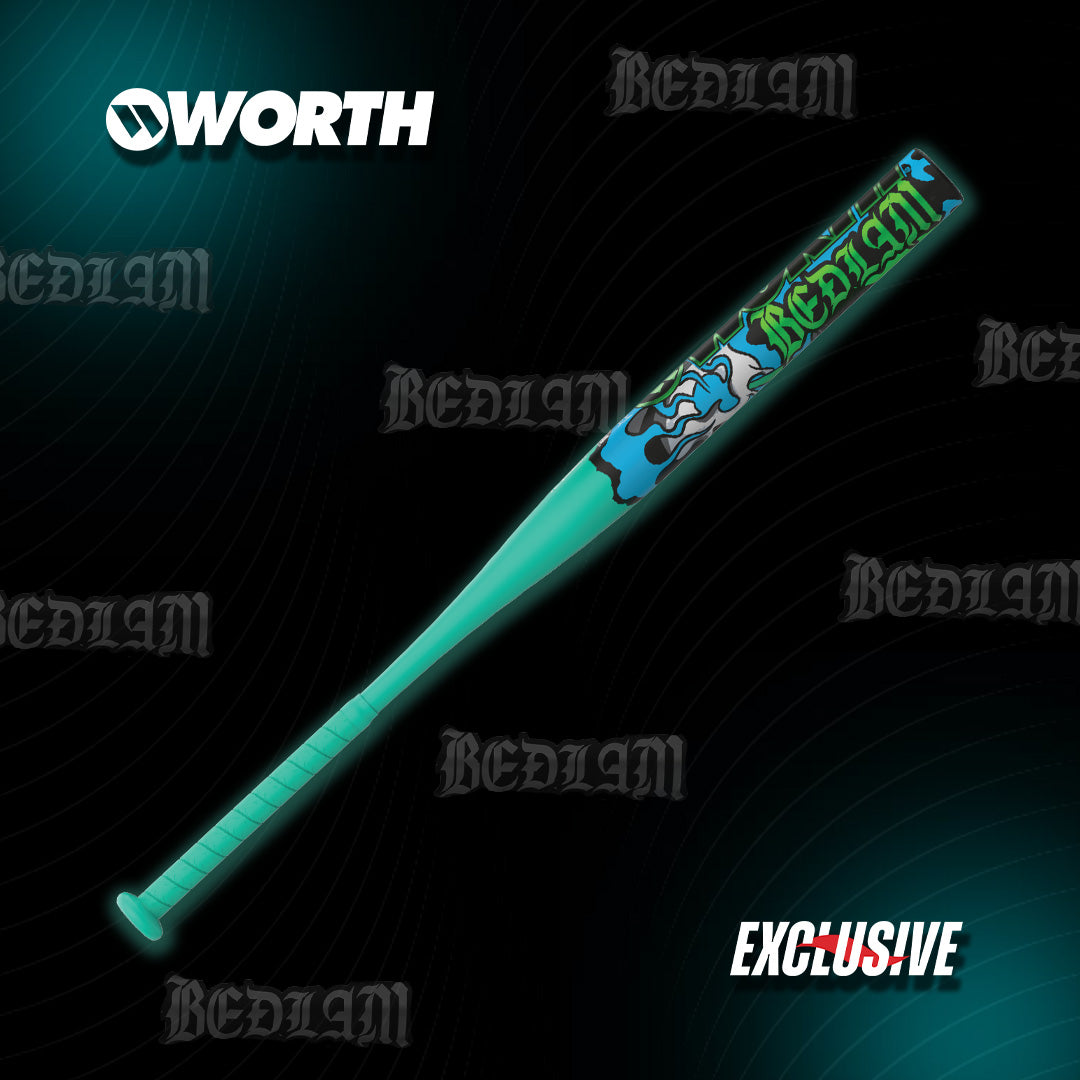 2026 Worth Bedlam 1-Pc Slowpitch Bat-Worth-Sports Replay - Sports Excellence