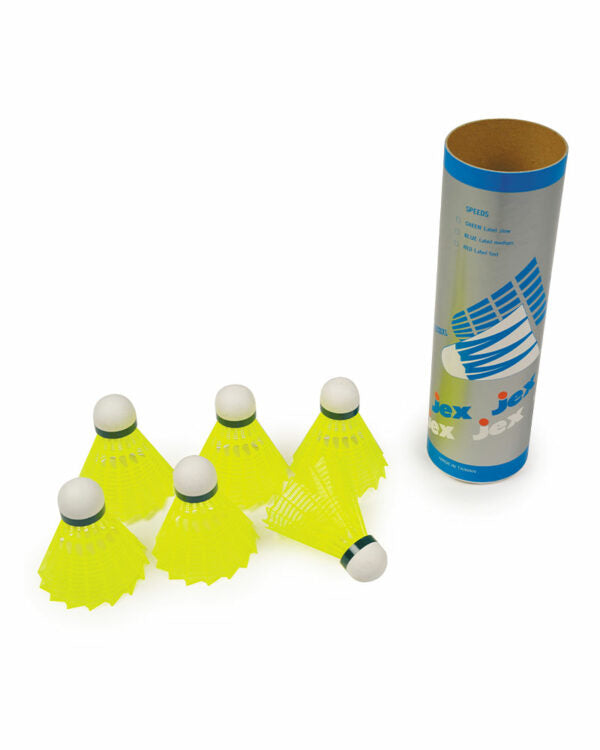 360 Athletics Tournament Shuttlecocks 6 Pk Nylon W/ Leather Covered Cork Base-360 ATHLETICS-Sports Replay - Sports Excellence