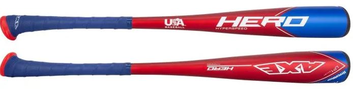 AXE HERO 1 PC ALLOY 2 1/2" BASEBALL BAT -12-Axe-Sports Replay - Sports Excellence