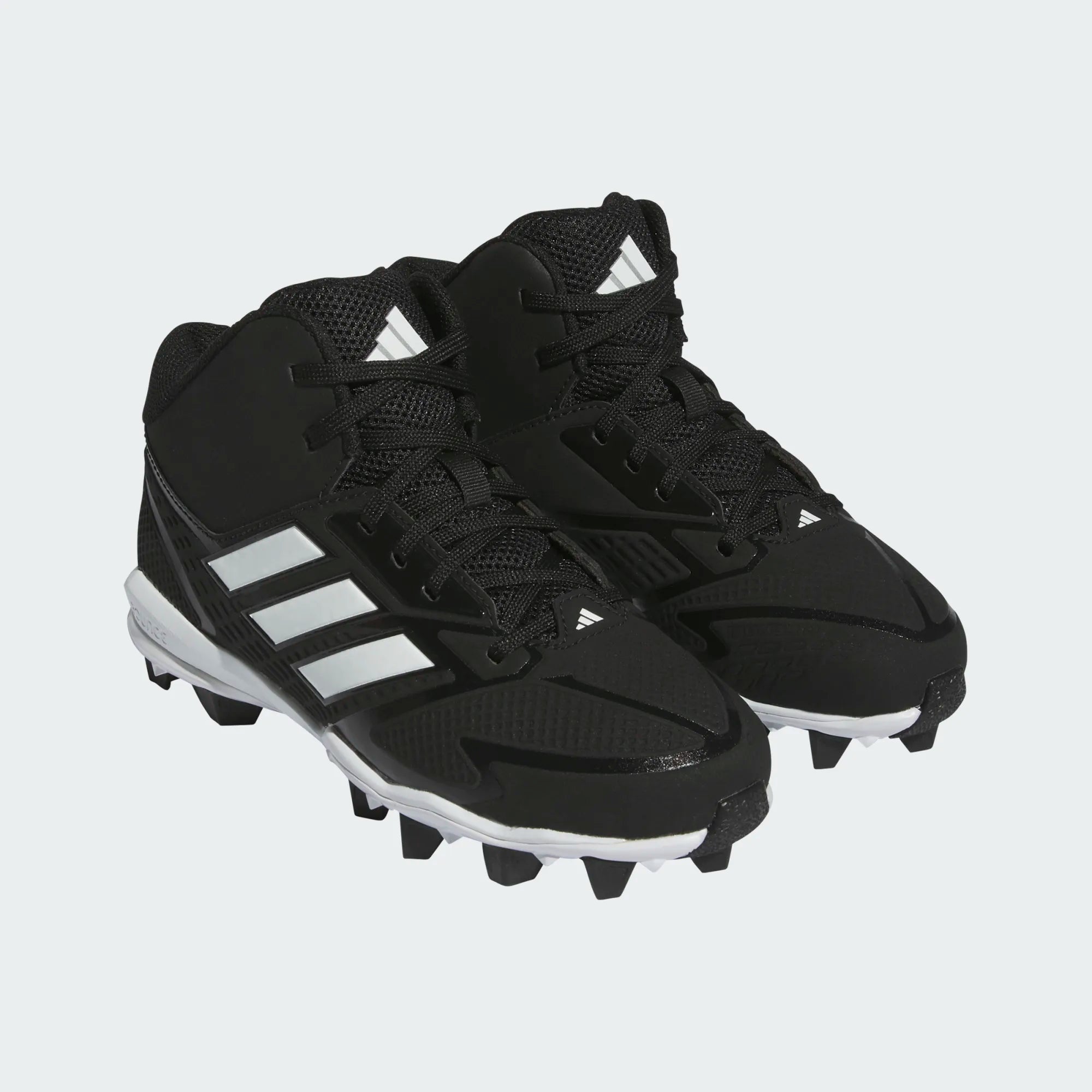 Adidas Icon 8 Mid Md Junior Baseball Cleats-Adidas-Sports Replay - Sports Excellence