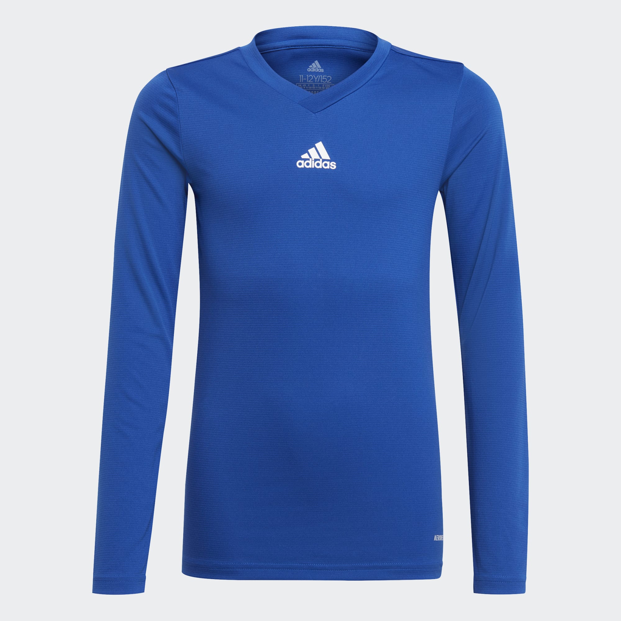 Adidas Team Base Youth Long Sleeve T-Shirt-Adidas-Sports Replay - Sports Excellence