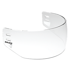 Bauer Pro Straight Hockey Visor Clear Csa Ce Certified Medium-Bauer-Sports Replay - Sports Excellence