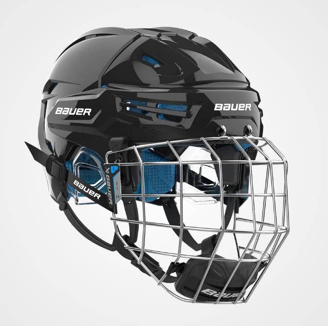 Bauer Re-Akt 65 Senior Hockey Helmet Combo-Bauer-Sports Replay - Sports Excellence