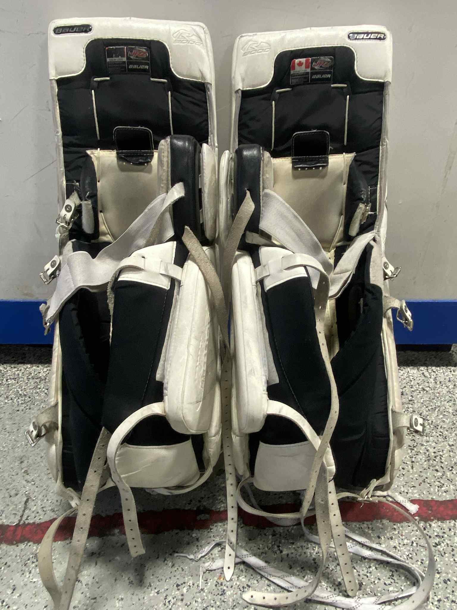 Bauer Reactor R 9000 Hockey Goalie Leg Pads Sr 35+1-Sports Replay - Sports Excellence-Sports Replay - Sports Excellence