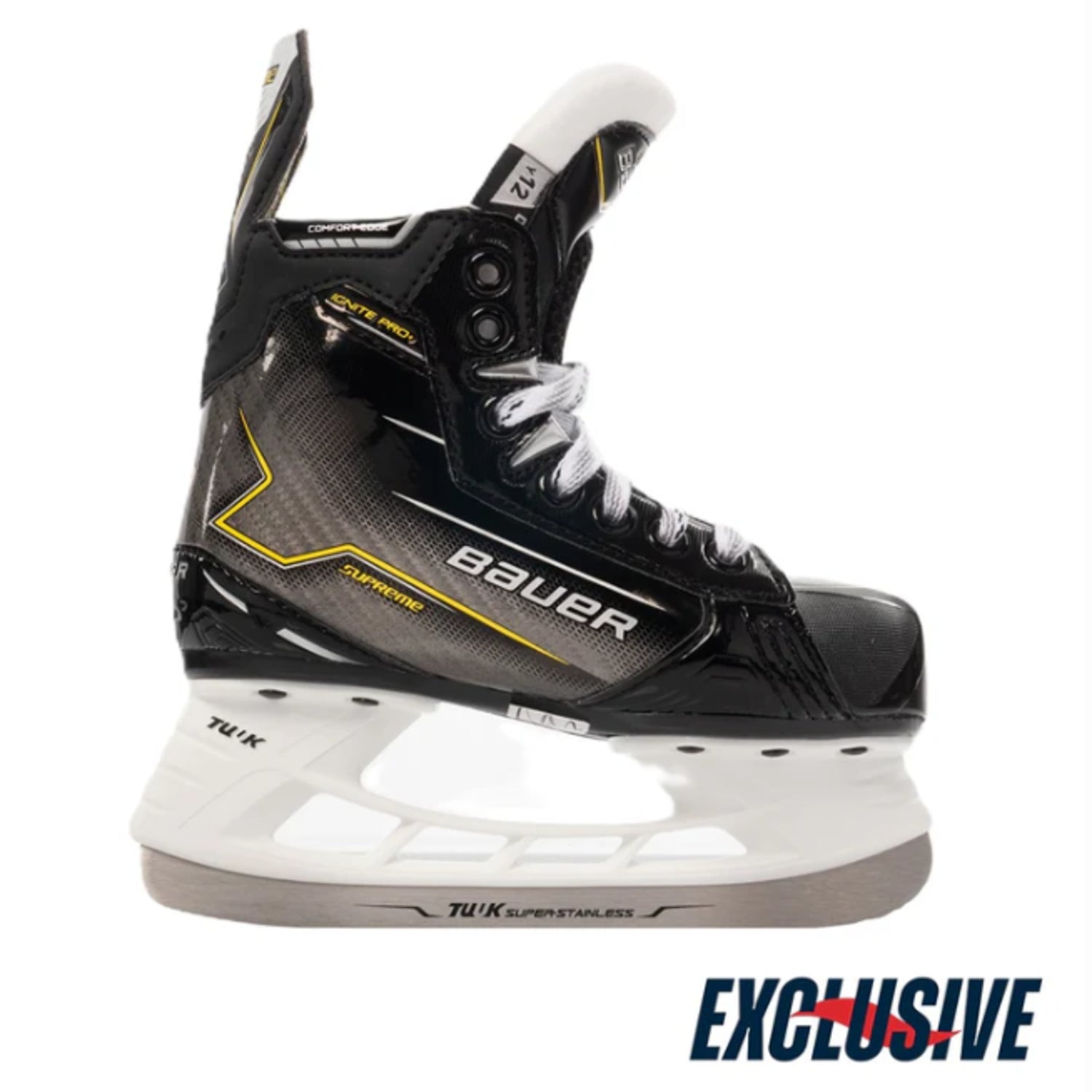 Bauer S24 Supreme Ignite Pro+ Youth Hockey Skates - Sec-Bauer-Sports Replay - Sports Excellence