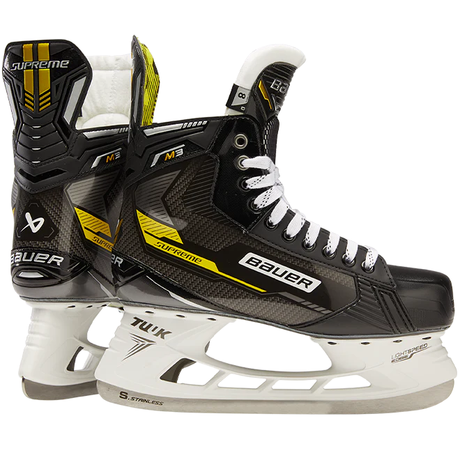 Bauer Supreme M3 Intermediate Hockey Skates-Bauer-Sports Replay - Sports Excellence