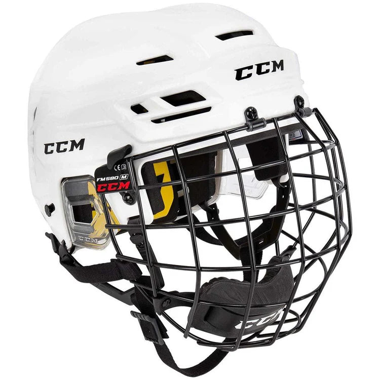 CCM Tacks 210 Hockey Helmet Combo - Senior-Ccm-Sports Replay - Sports Excellence