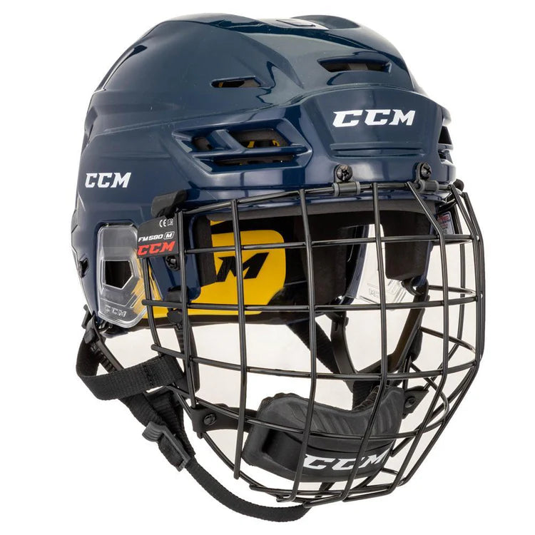 CCM Tacks 210 Hockey Helmet Combo - Senior-Ccm-Sports Replay - Sports Excellence