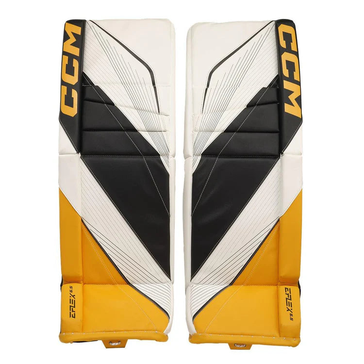 Ccm E-flex 6.5 Senior Hockey Goalie Leg Pads-Ccm-Sports Replay - Sports Excellence