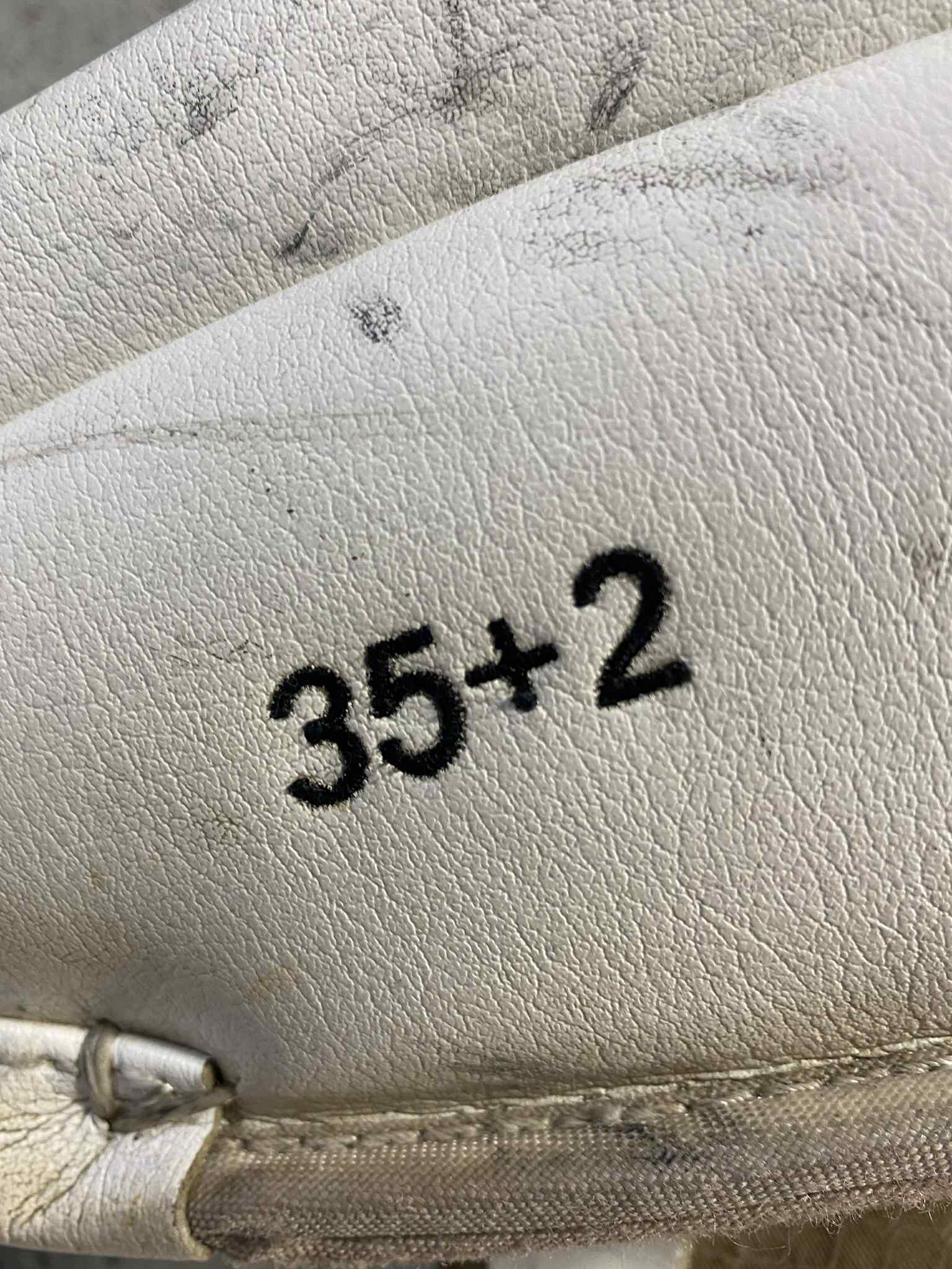 Ccm Premier R 1.9 Goalie Leg Pads 35+2 Wht-Sports Replay - Sports Excellence-Sports Replay - Sports Excellence