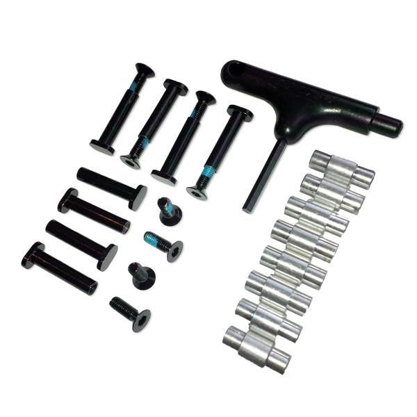 Ccm Replacement Hardware For Roller Hockey 8 X Axels Spacers Nuts 8 X Axels Spacers Nuts-Ccm-Sports Replay - Sports Excellence