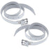 Ccm Senior Goalie Leather Boot Straps Ap7003 Wht-Ccm-Sports Replay - Sports Excellence