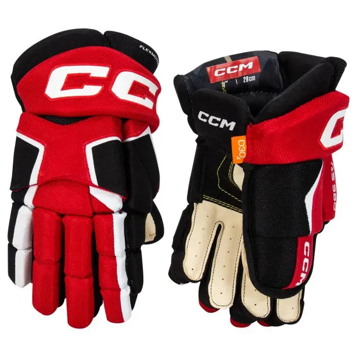 Ccm Tacks As580 Junior Hockey Gloves-Ccm-Sports Replay - Sports Excellence