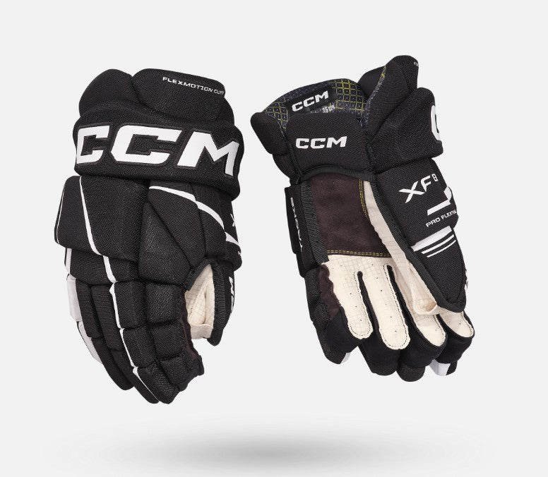 Ccm Tacks Xf80 Junior Hockey Gloves-Ccm-Sports Replay - Sports Excellence