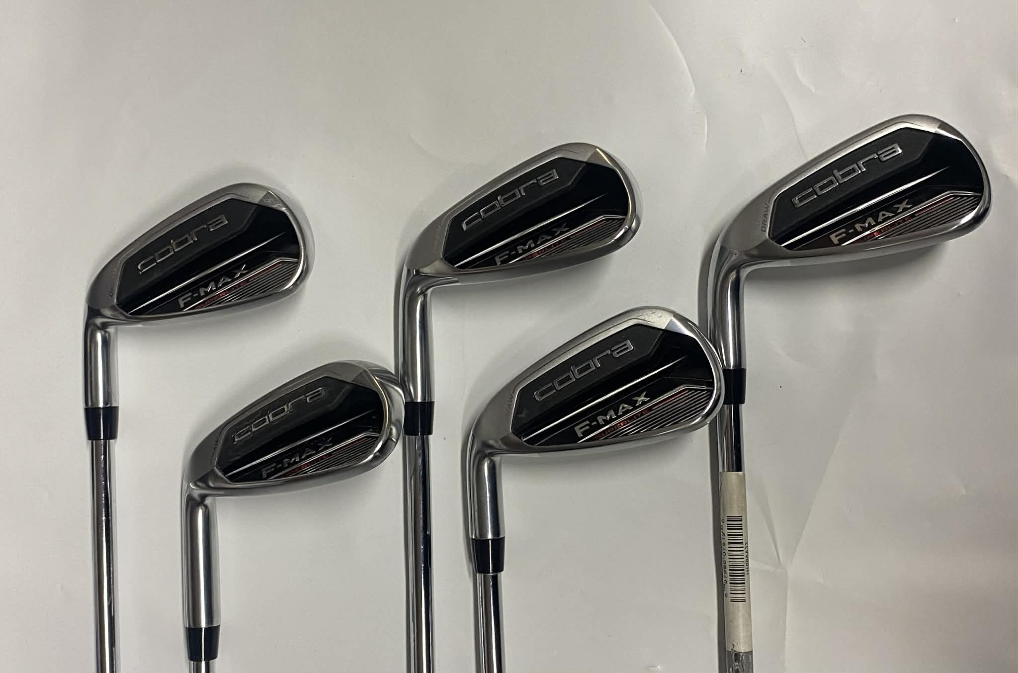 Cobra F-Max Superlite Golf Irons Left 6,7,8,9,P-Prodigy-Sports Replay - Sports Excellence