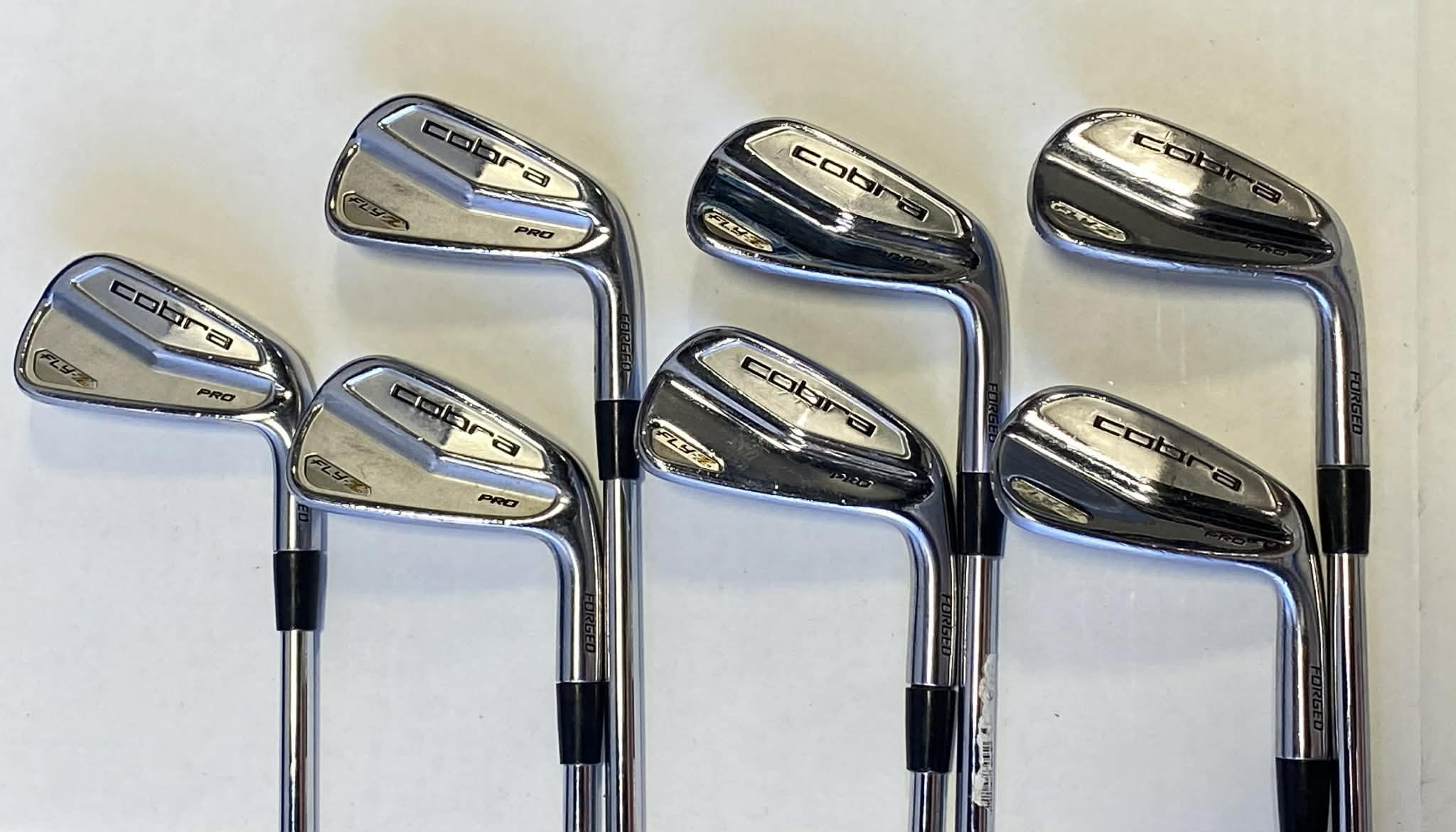 Cobra Fly-Z Pro Forged Irons 4,5,6,7,8,9,P RIGHT STIFF-Sports Replay - Sports Excellence-Sports Replay - Sports Excellence