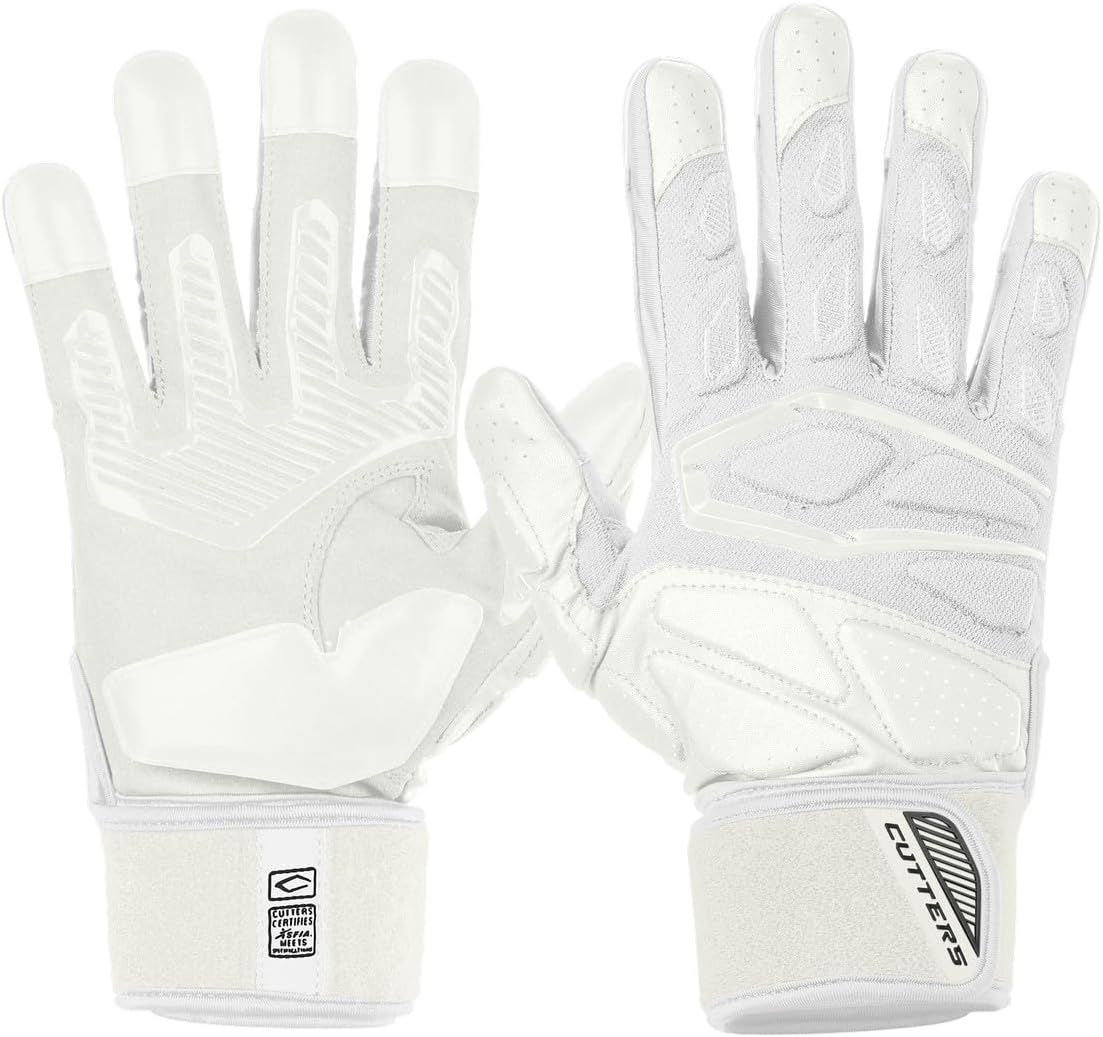 Cutters Force 5.0 Lineman Football Gloves-Cutters-Sports Replay - Sports Excellence