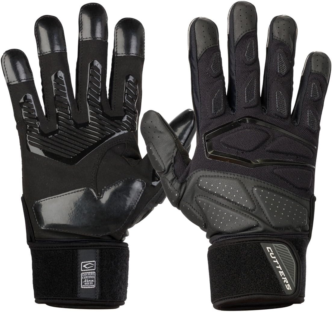 Cutters Force 5.0 Lineman Football Gloves-Cutters-Sports Replay - Sports Excellence