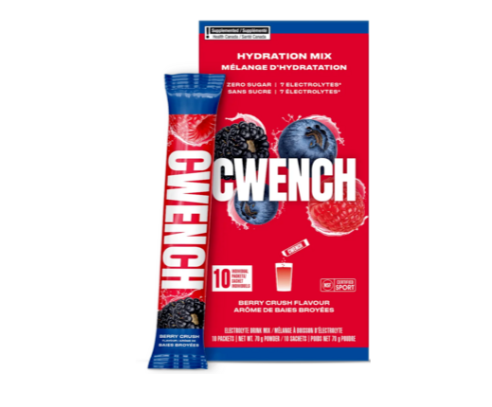 Cwench Electrolyte Hydration Mix 10 Pack-Cwench-Sports Replay - Sports Excellence