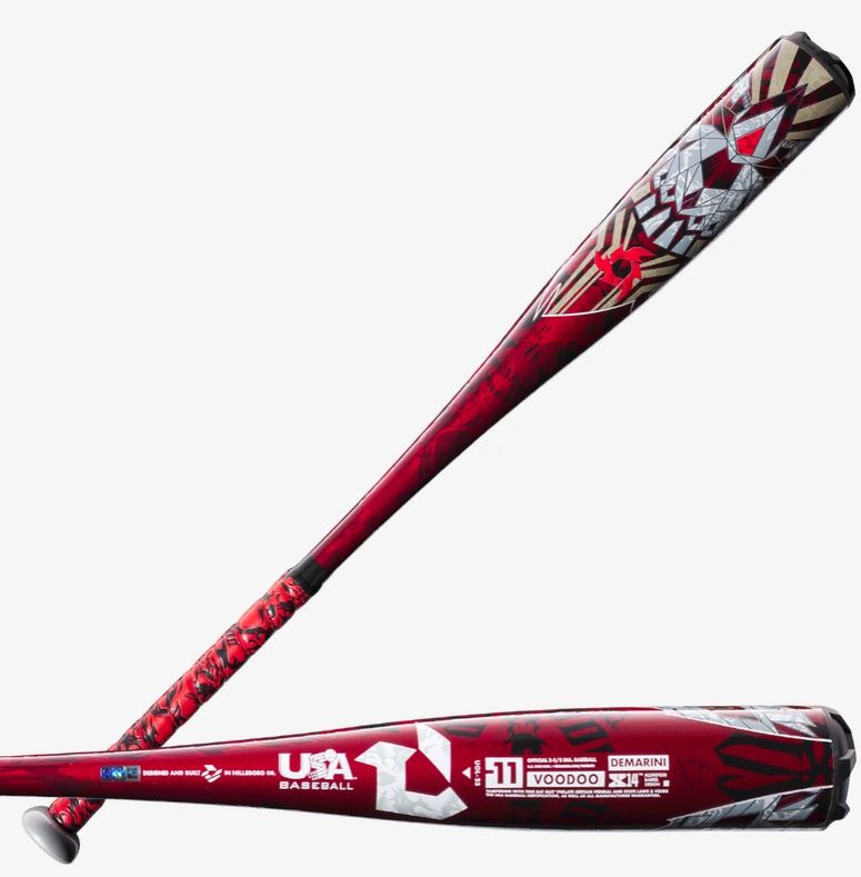Demarini Voodoo One Piece 2-5/8" (-11) Usa Baseball Bat-Demarini-Sports Replay - Sports Excellence