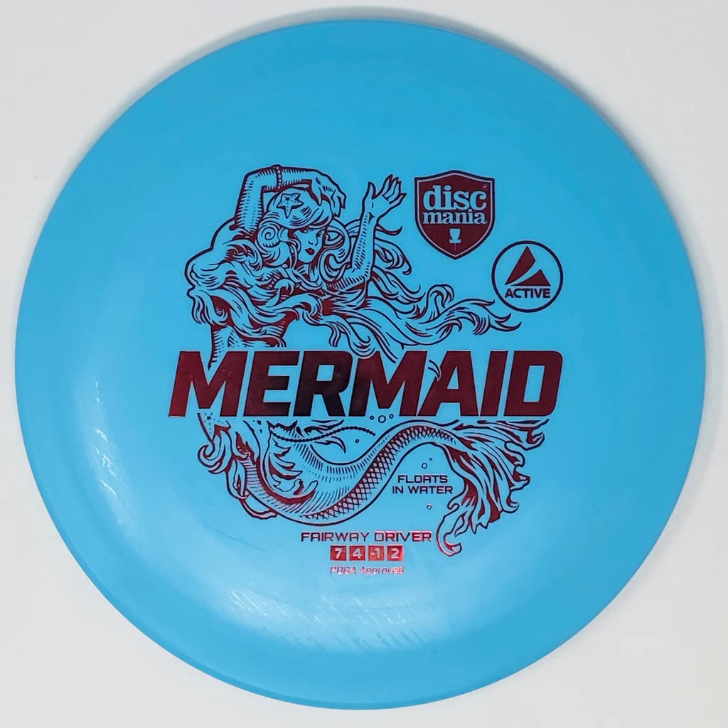 Discmania Active Base Line Mermaid(Floating)-Discmania-Sports Replay - Sports Excellence