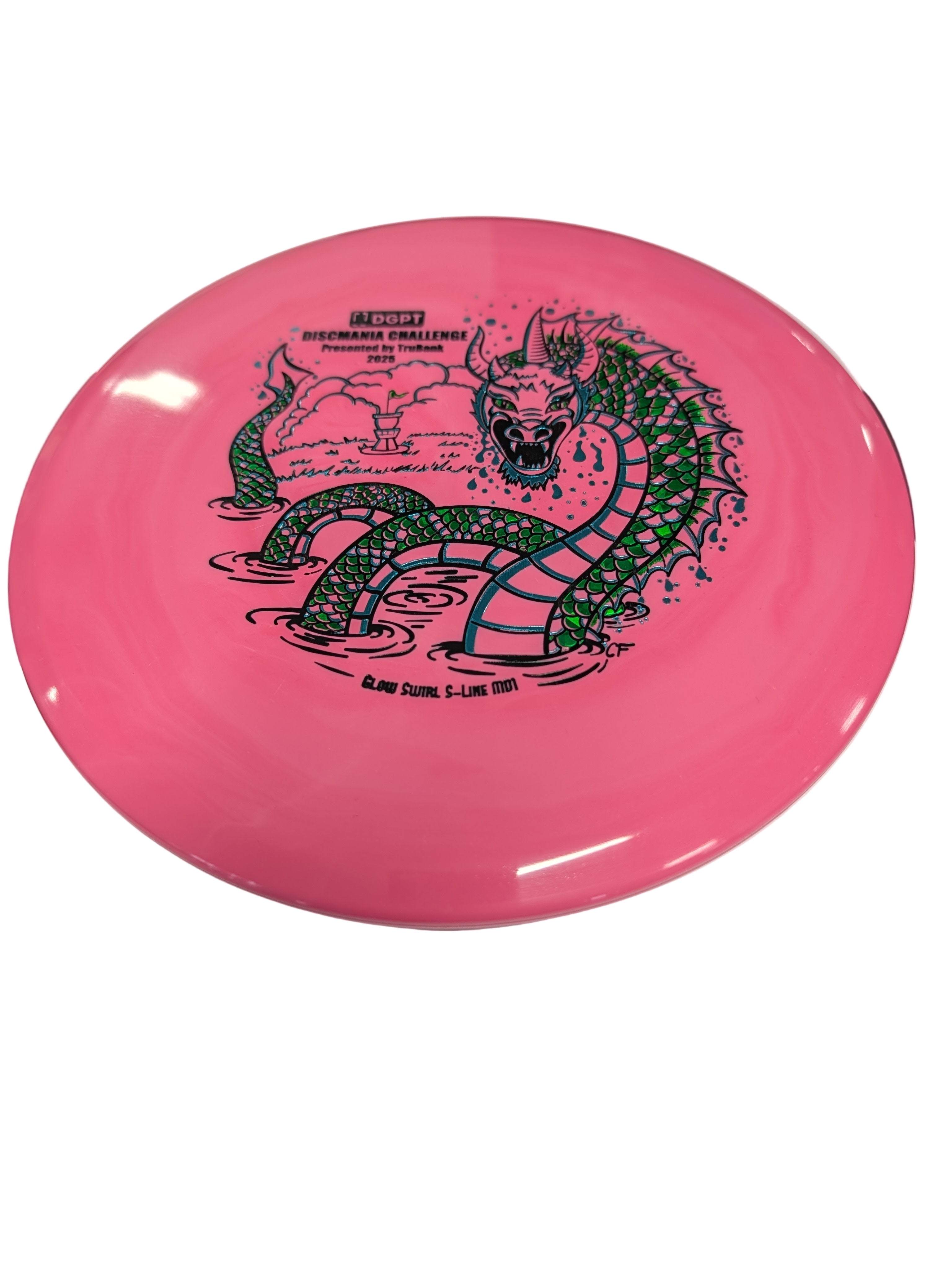 Discmania Glow Swirl S-Line Md1 Discmania Challenge Fundraiser-Discmania-Sports Replay - Sports Excellence