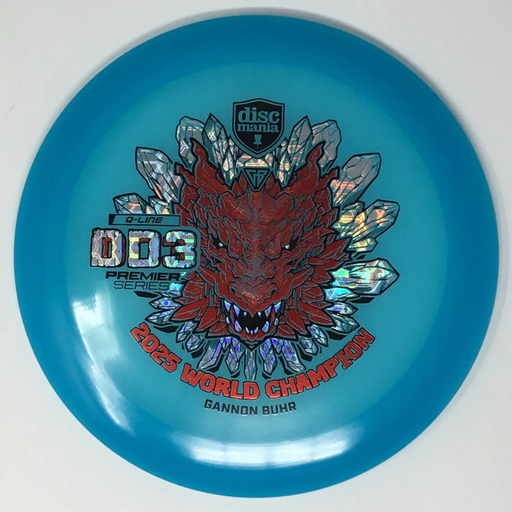 Discmania Q-Line Dd3 Gannon Buhr 2025 World Champion-Discmania-Sports Replay - Sports Excellence