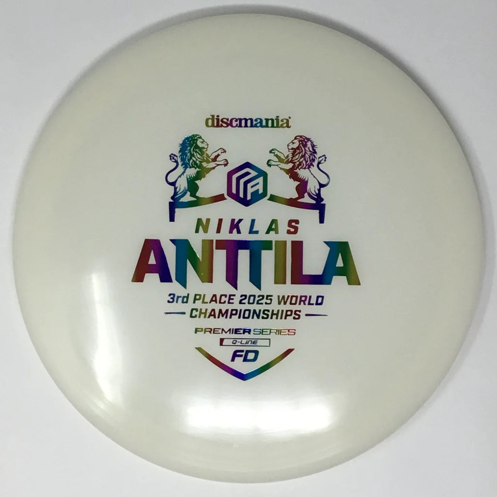 Discmania Q-Line Fd Niklas Anttila 2025 World Championships Special Edition-Discmania-Sports Replay - Sports Excellence