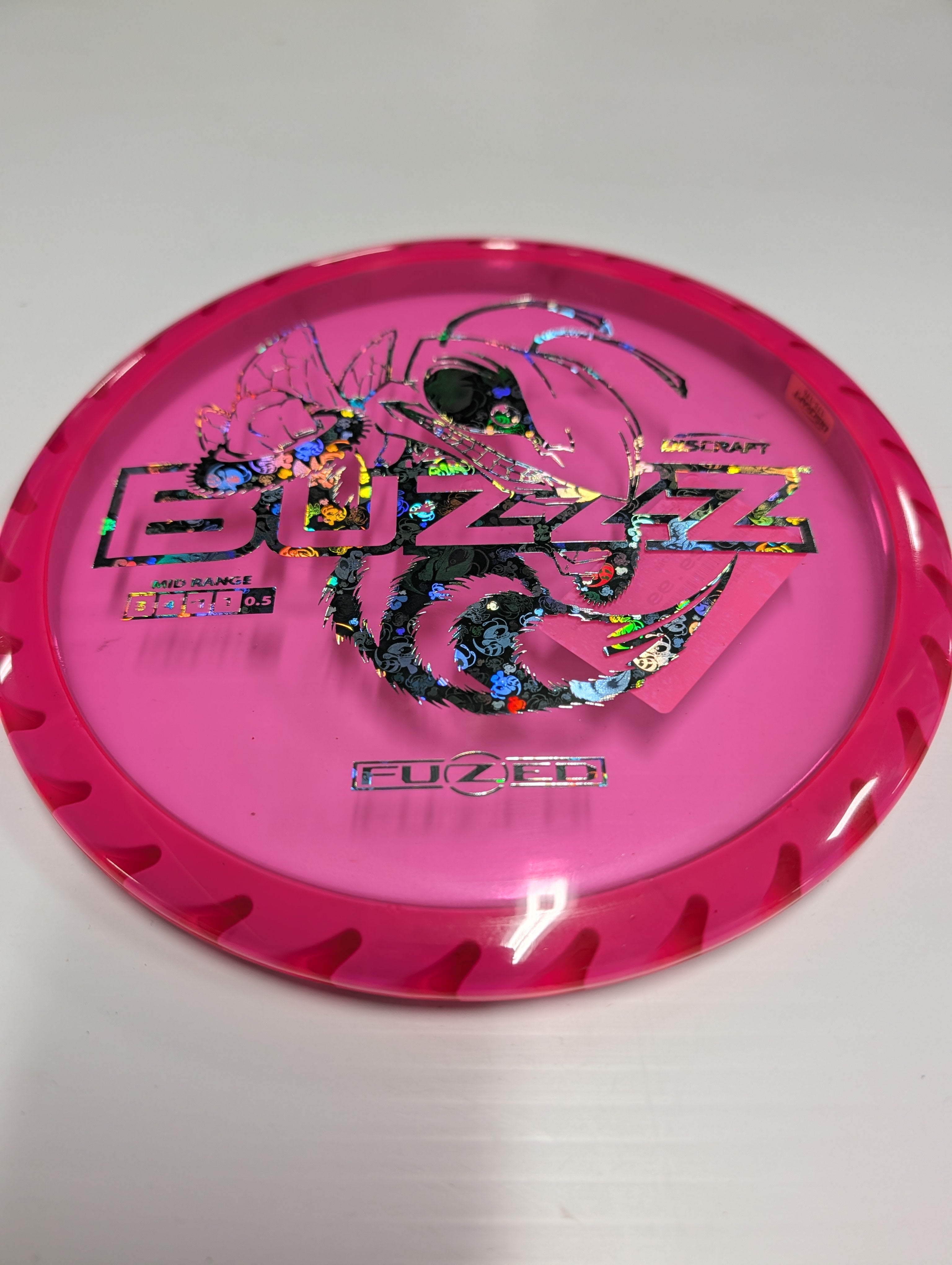 Discraft Fuzed Line Buzzz With Saw Pattern-Discraft-Sports Replay - Sports Excellence