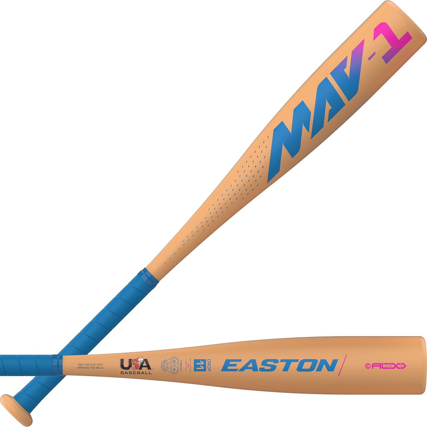 Easton Mav1 (-11) 2-5/8" T-Ball Baseball Bat (2026)-Easton-Sports Replay - Sports Excellence
