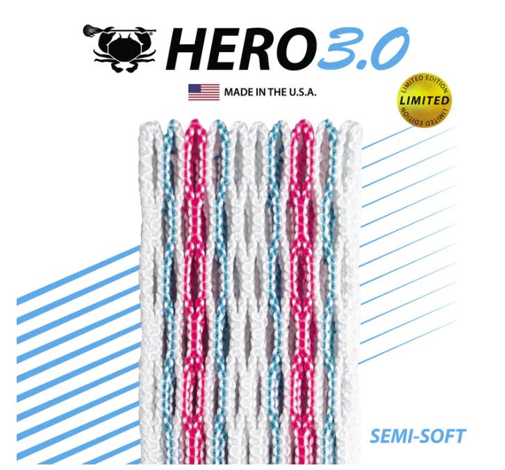 Ecd Heromesh 3.0 Semi Soft Lacrosse Mesh-Sports Replay - Sports Excellence-Sports Replay - Sports Excellence