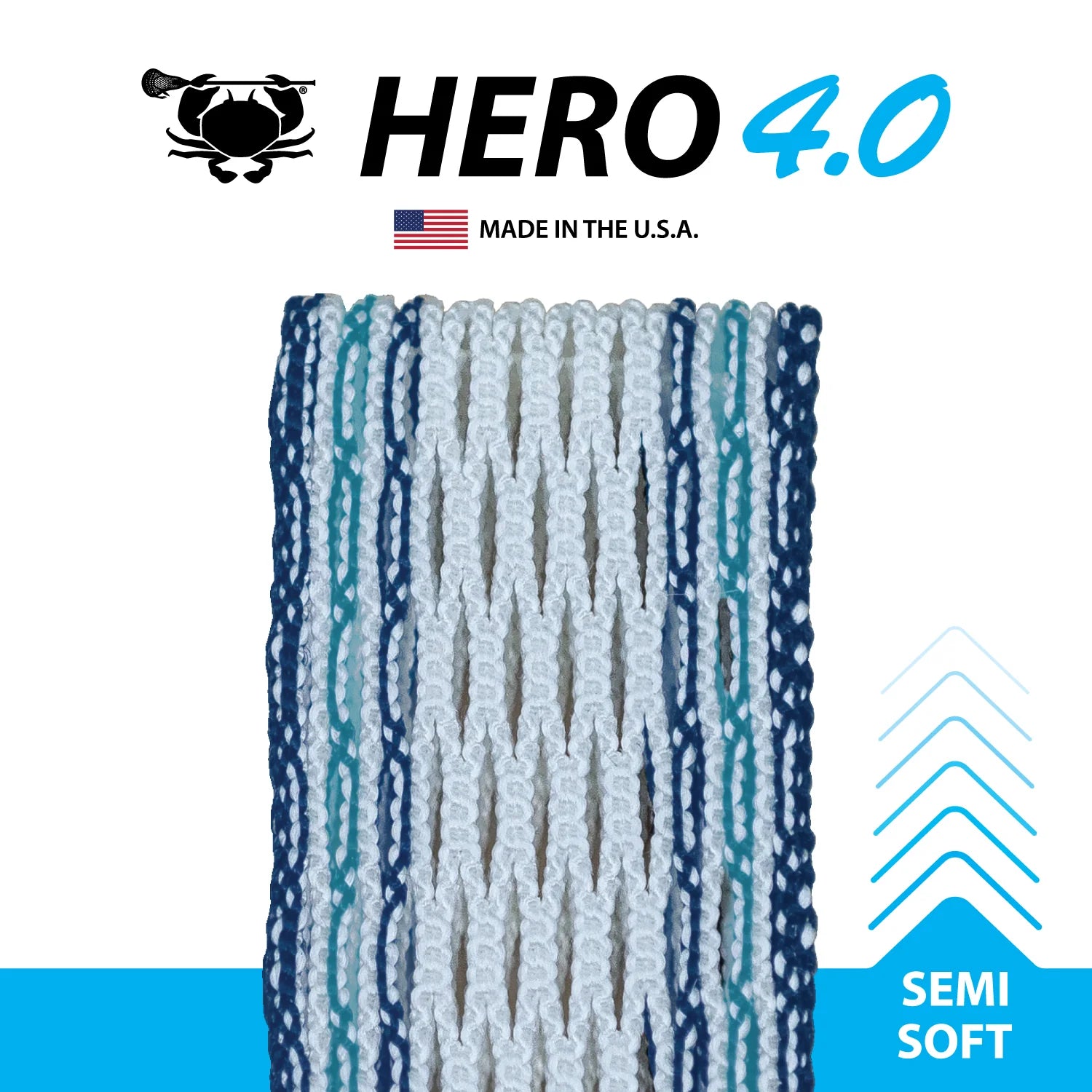 Ecd Heromesh 4.0 Semi Soft Lacrosse Mesh-Ecd-Sports Replay - Sports Excellence