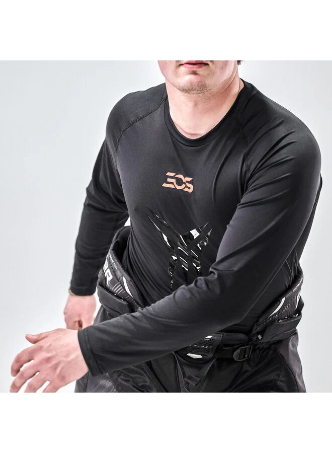 Eos Compression Baselayer Junior Long Sleeve Shirt-Eos-Sports Replay - Sports Excellence
