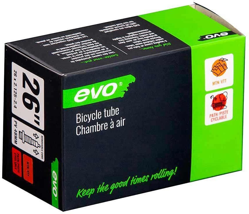 Evo Enduro/Dh 1.5Mm Bicycle Tube 26" X 2.125 - 2.40 Schrader 48Mm-Evo-Sports Replay - Sports Excellence