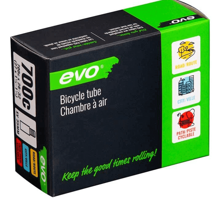 Evo Sv Bicycle Tube 700C 28 - 32C Schrader 48Mm-Evo-Sports Replay - Sports Excellence