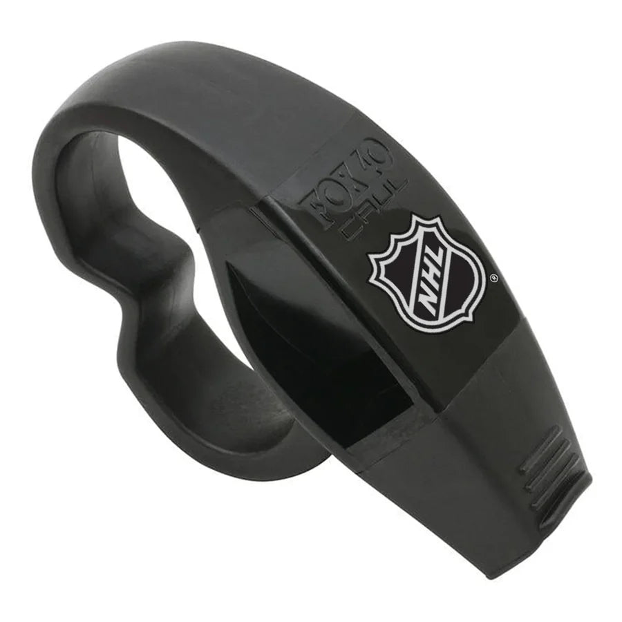 Fox 40 Caul Finger Grip Whistle Nhl Black-Fox 40-Sports Replay - Sports Excellence