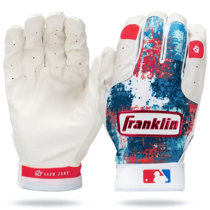 Franklin Grow-To-Pro Youth Batting Gloves-Franklin-Sports Replay - Sports Excellence