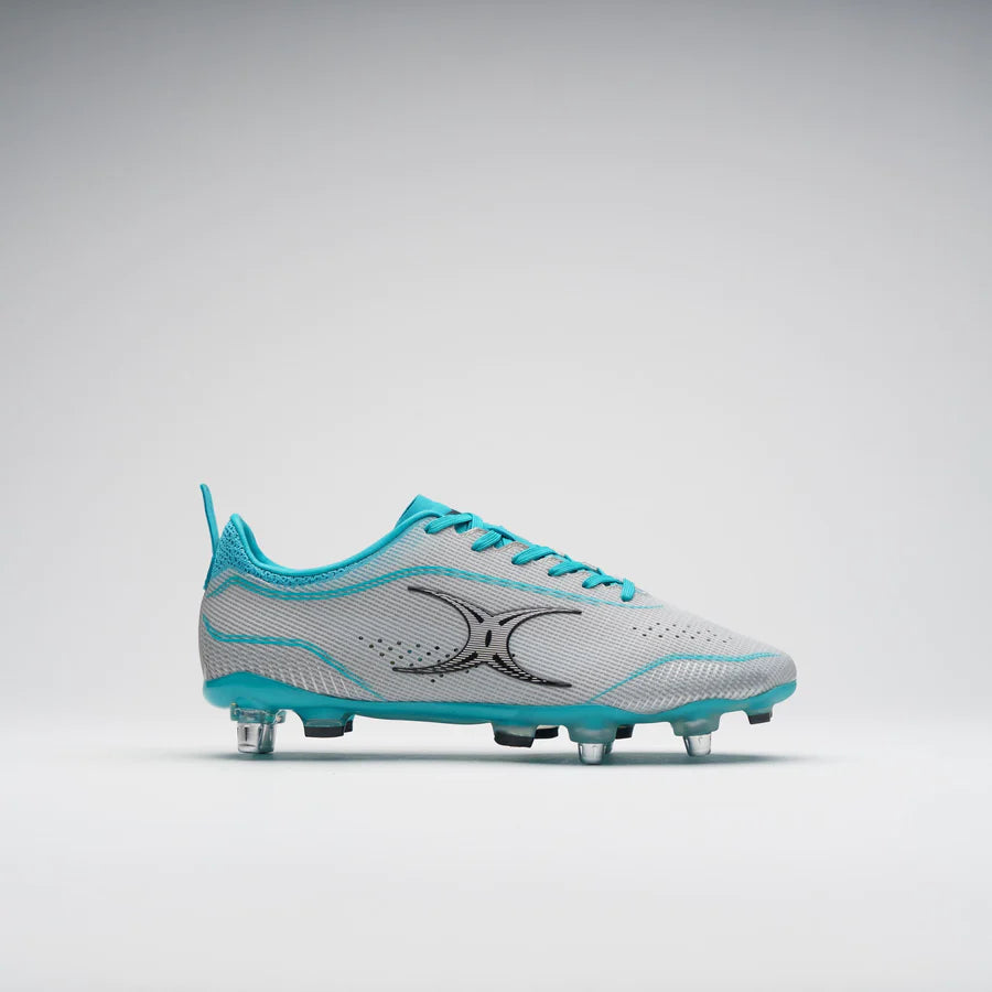 Gilbert Cage Pro Pace 6S Rugby Cleats-Gilbert-Sports Replay - Sports Excellence