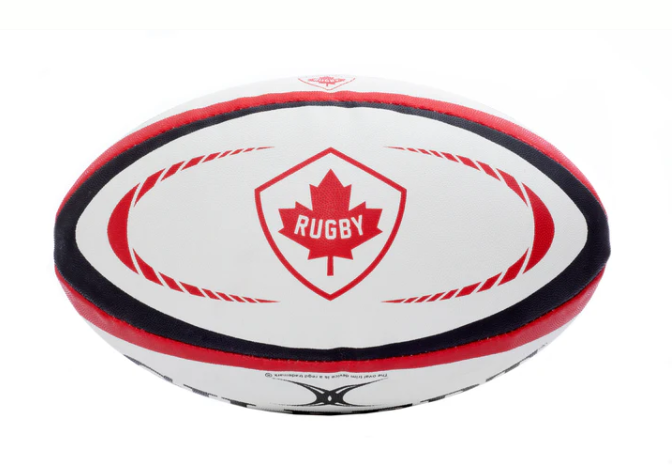 Gilbert Official Replica Canada Rugby Ball Size 5-Gilbert-Sports Replay - Sports Excellence
