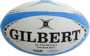Gilbert Trainer G-Tr4000 Rugby Ball Sky Size 5-Gilbert-Sports Replay - Sports Excellence