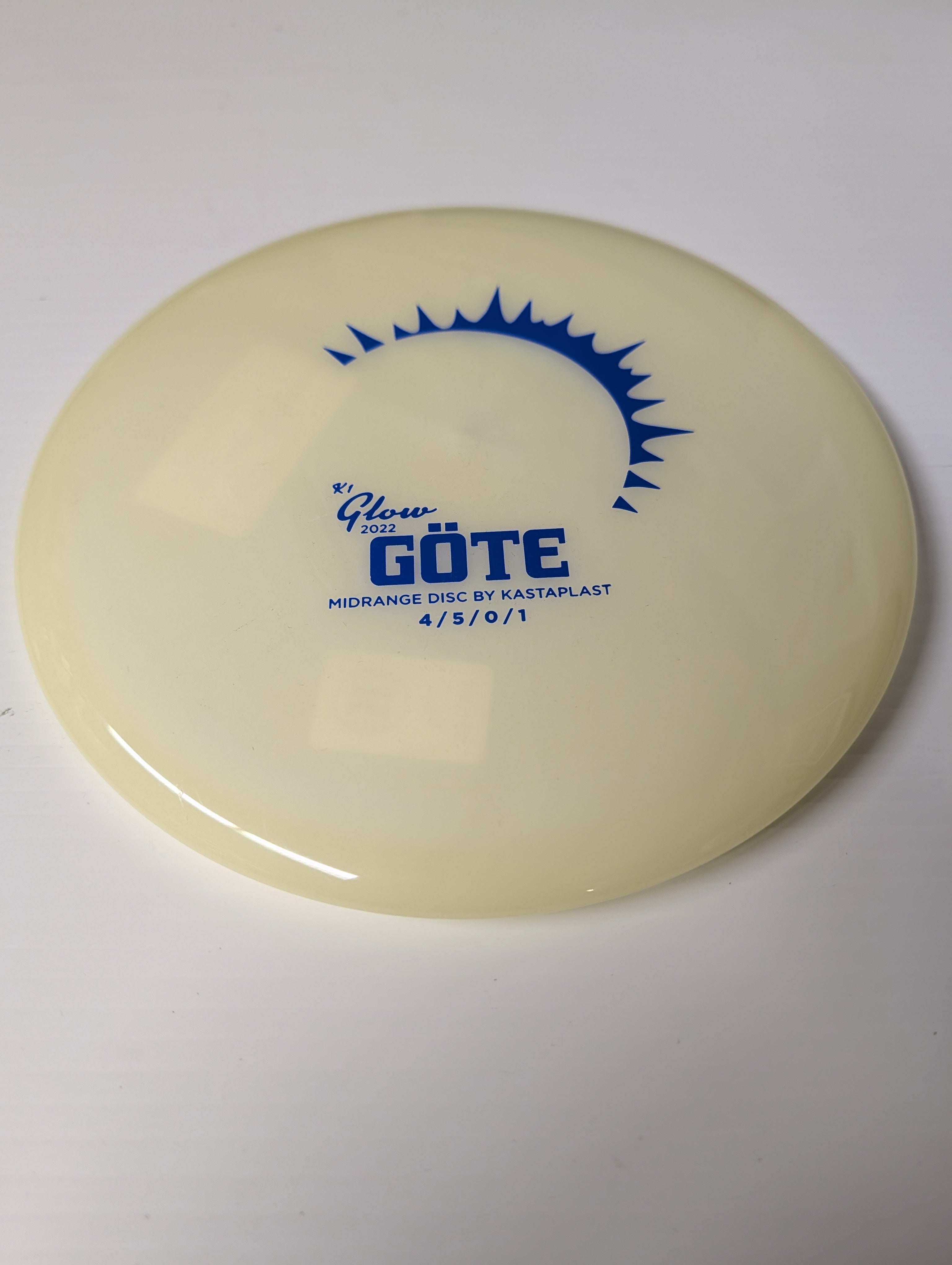 Kastaplast 2022 K1 Glow Gote Golf Discs-Kastaplast-Sports Replay - Sports Excellence