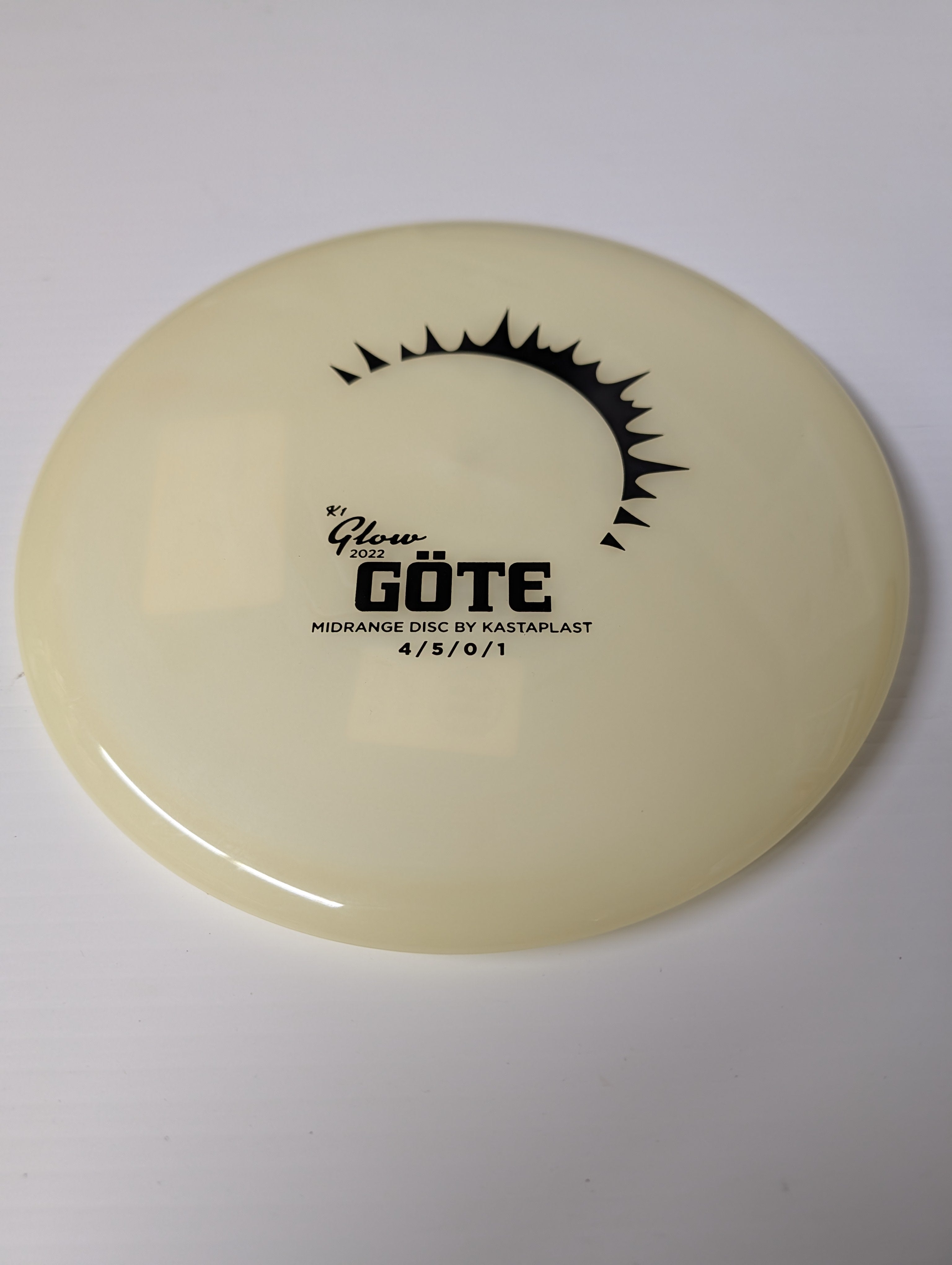 Kastaplast 2022 K1 Glow Gote Golf Discs-Kastaplast-Sports Replay - Sports Excellence
