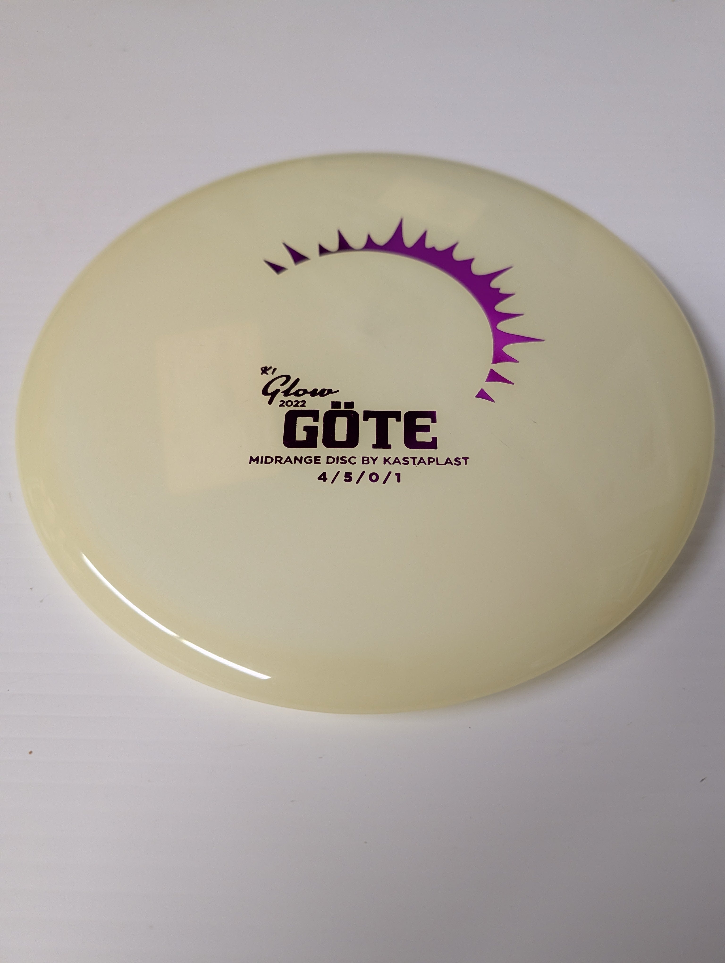 Kastaplast 2022 K1 Glow Gote Golf Discs-Kastaplast-Sports Replay - Sports Excellence