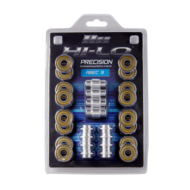 Mission Hi-Lo Rh S19 Abec 9 608 Inline Bearings-Mission-Sports Replay - Sports Excellence