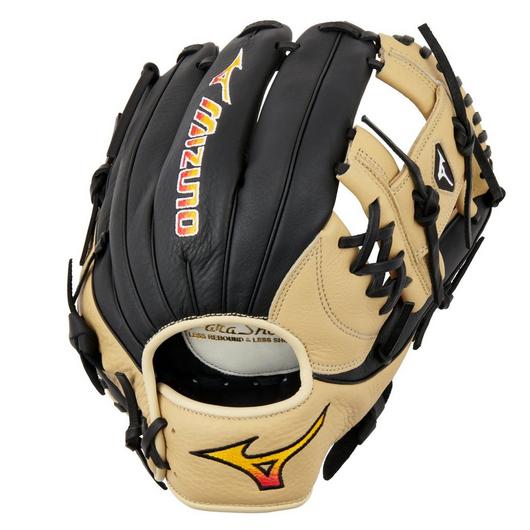 Mizuno Franchise 11.5" Baseball Glove Gfn1150B5 Reg Rht Black/Tan-Mizuno-Sports Replay - Sports Excellence