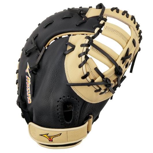 Mizuno Franchise 12.5" First Base Baseball Glove Gxf90B5 Reg Rh Black/Tan-Mizuno-Sports Replay - Sports Excellence