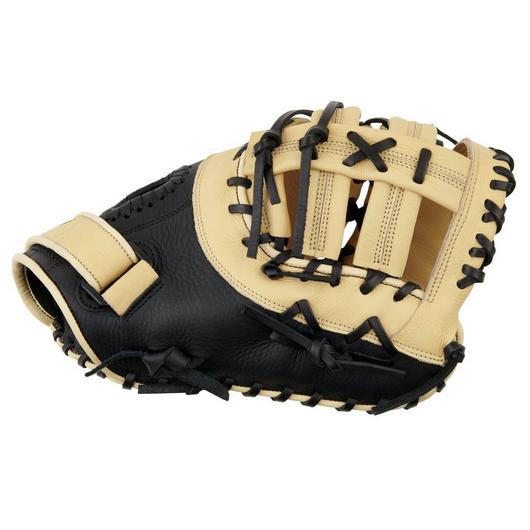 Mizuno Franchise 12.5" First Base Baseball Glove Gxf90B5 Reg Rh Black/Tan-Mizuno-Sports Replay - Sports Excellence